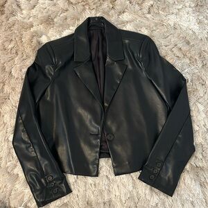 Leather jacket